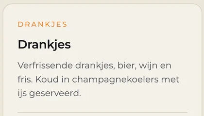 Drankjeskaart uit de site van Ervaar Breda