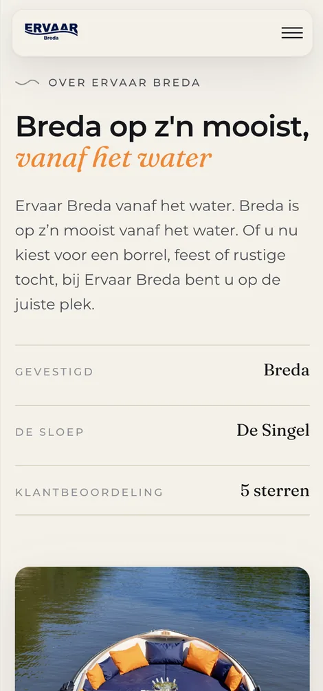 Pagina over Ervaar Breda uit de site van Ervaar Breda
