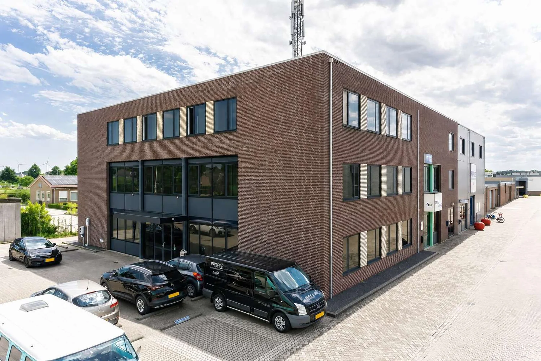 Het kantoor van Webright aan de Oudenhof in Geldermalsen